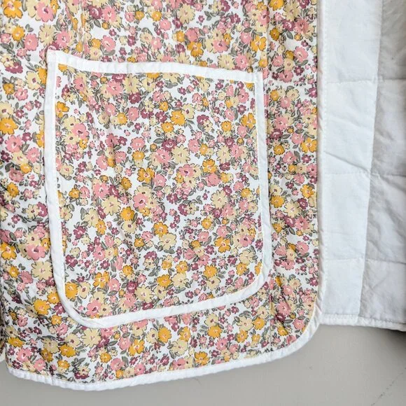 Joe Fresh x Jillian Harris Floral quilted zip jacket - Picture 9 of 12